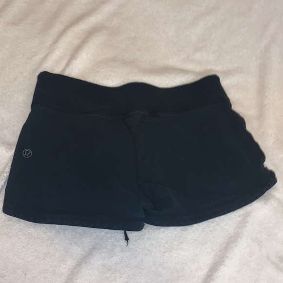 black short shorts from lululemon! - Picture 2 of 3